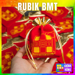 Túi Đựng Rubik Phiên Bản Tết Nguyên Đán (bản giới hạn), Túi Vải Dây Rút Cao Cấp, Phụ kiện Rubik