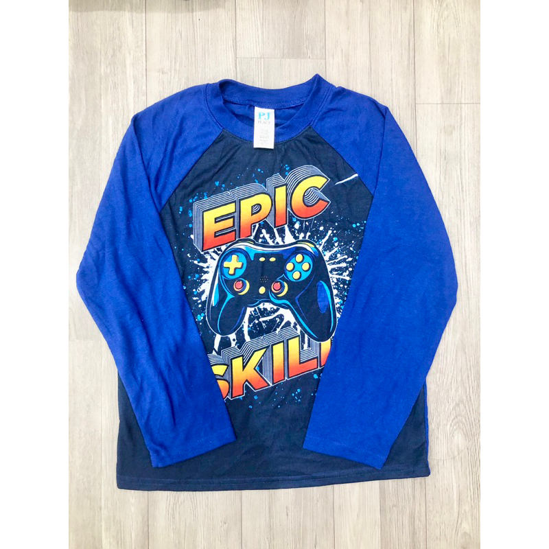 Áo thun dài tay bé trai chất poly size đại cồ