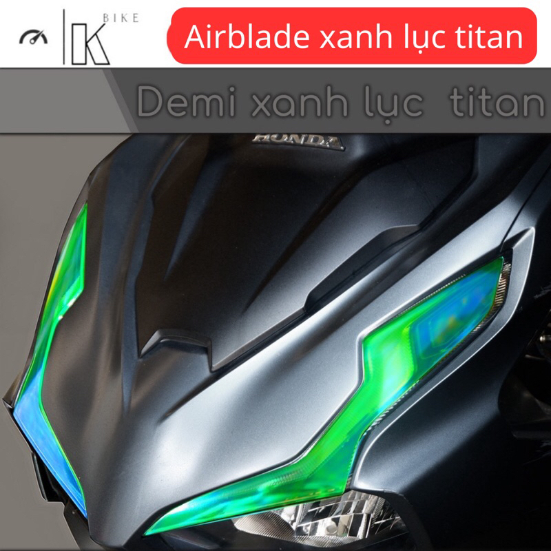 Miếng dán Decal DEMI Airblade 2020-2023  chuyển màu  bảo vệ ĐÈN ĐỊNH VỊ . xe ab 125-150-160 .