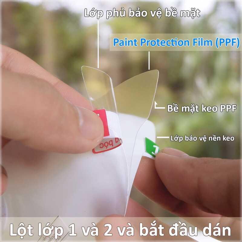 Miếng dán Decal DEMI Airblade 2020-2023  chuyển màu  bảo vệ ĐÈN ĐỊNH VỊ . xe ab 125-150-160 .