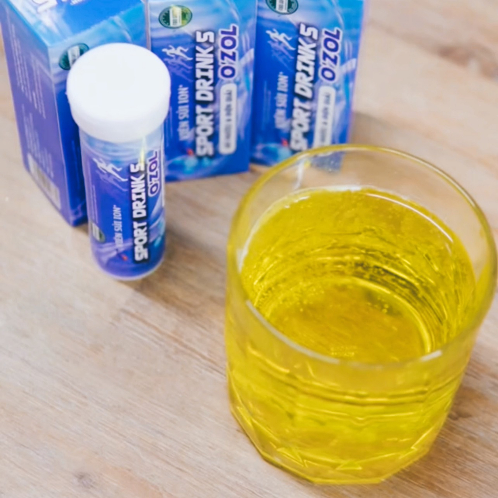 Viên Sủi Thể Thao Drink Sport 5 - Bù Nước Và Điện Giải Kèm Các Vitamin, Acid Amin Cho Cơ Thể