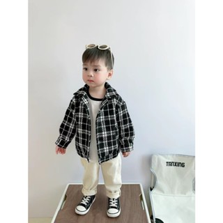 ( Xả lẻ size) Áo khoác dạ cho bé trai, bé gái Size từ 14-32kg