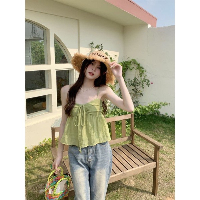 Hàng Thanh Lý - Áo 2 dây màu nhạt hơn trong ảnh tý