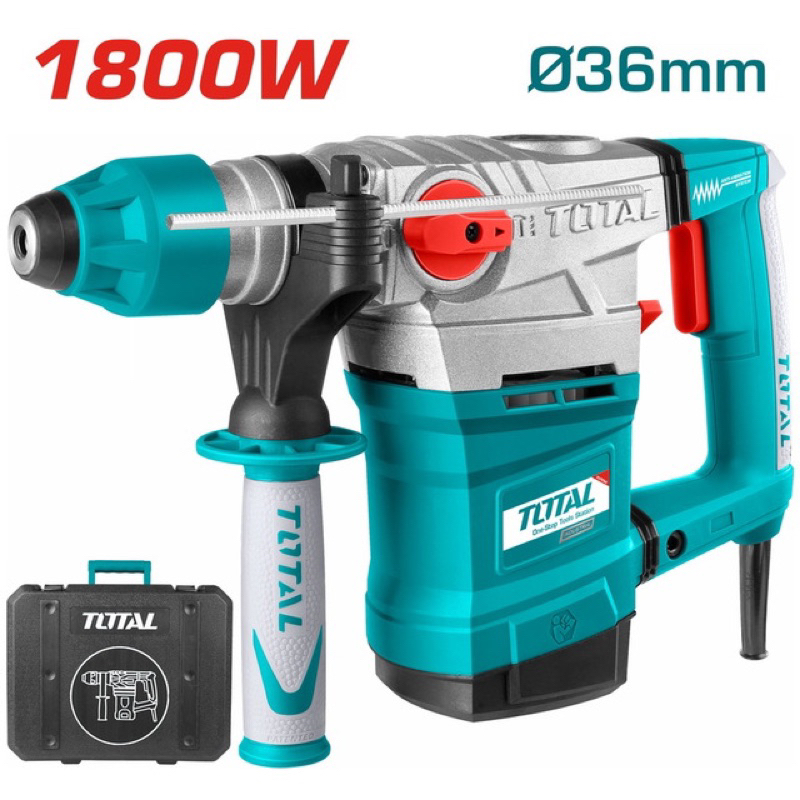 1800W Máy Khoan đục bê tông TOTAL TH118366