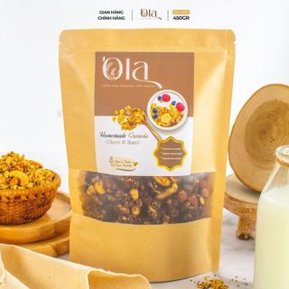 Granola Ngũ Cốc Cao Cấp Vị Choco và Hạt Phỉ by Ola Granola