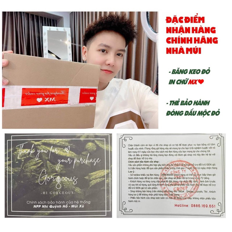 Kem cừu Ngày Múi Xù Gorgeous dưỡng trắng da giảm thâm nám tàn nhang nếp nhăn, kem dưỡng da phục hồi da chuyên sâu 50g