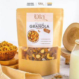 Granola Ngũ Cốc Cao Cấp Vị Truyền Thống 250gr by Ola Granola