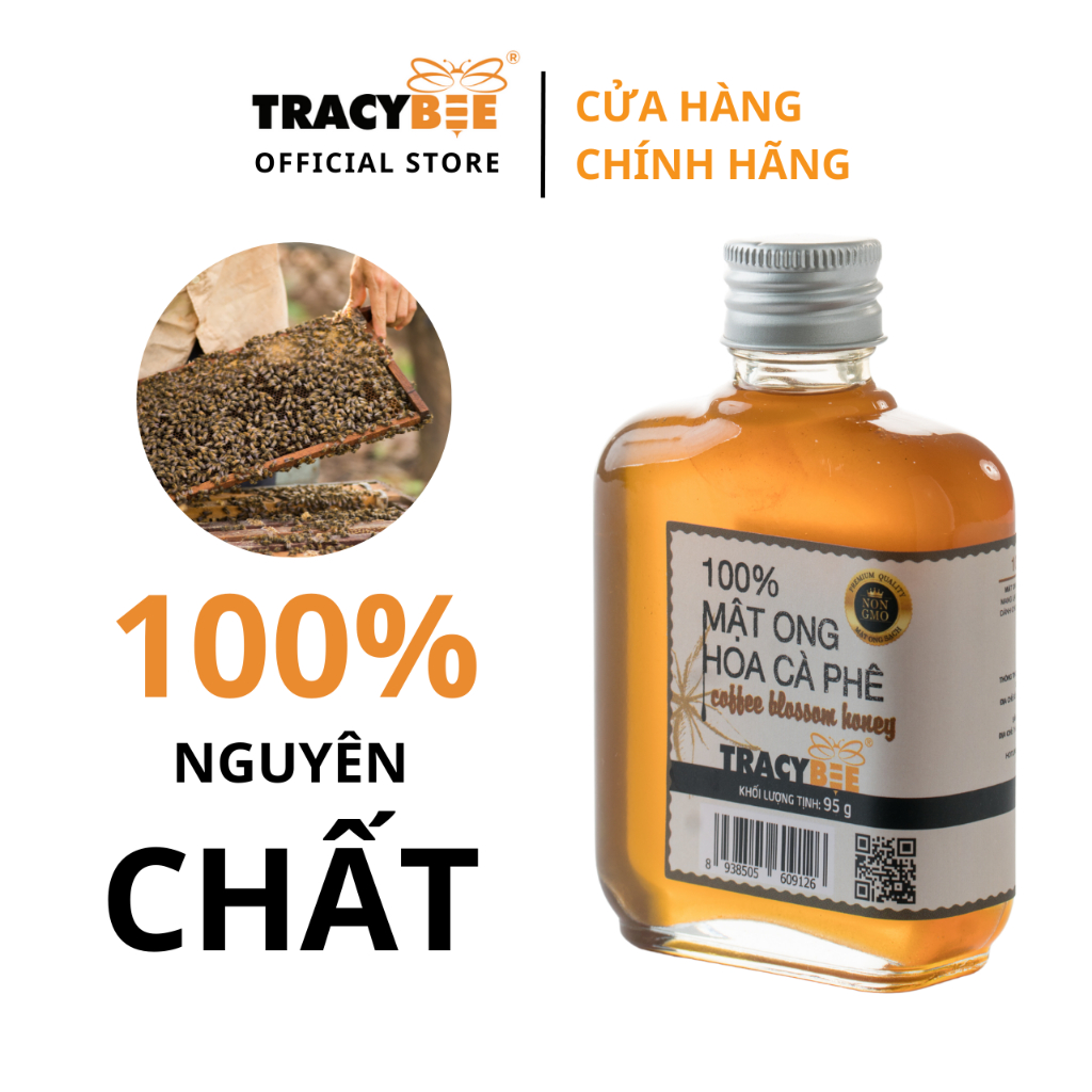 Mật ong hoa cà phê Tracybee 95gr