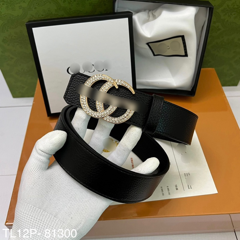 Thắt lưng da nam da PU dây đen sần mặt đúc chữ đính đá vàng bạc kiểu dáng đơn giản sang trọng TL12P