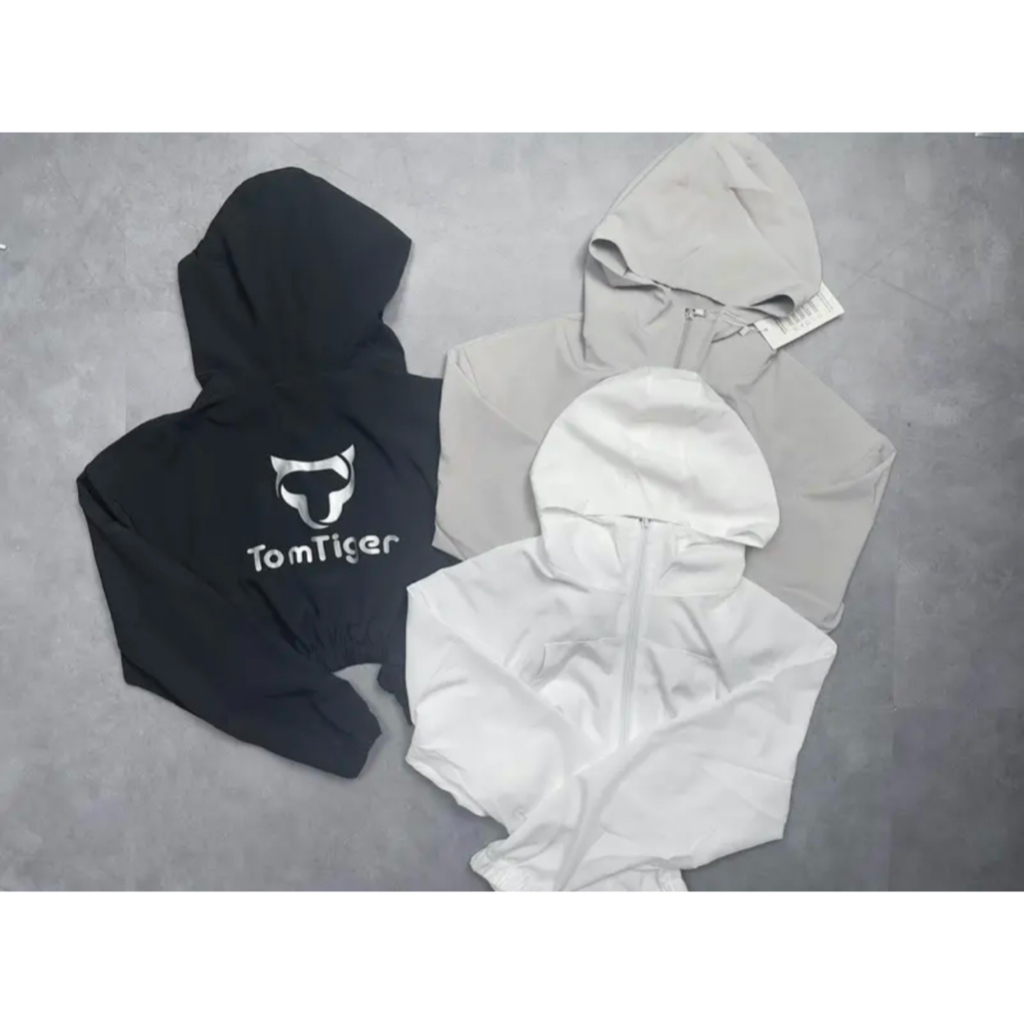 Áo khoác gió thể thao có mũ TOM TIGER cao cấp - BRUN