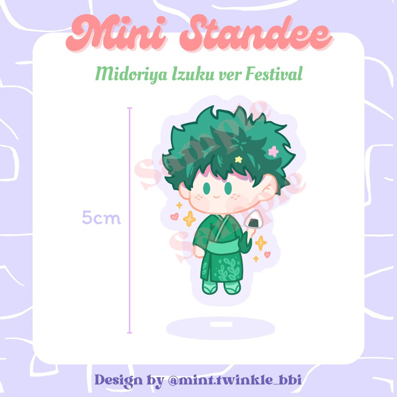 Mini Standee MHA - Mô hình nhân vật MHA 5cm