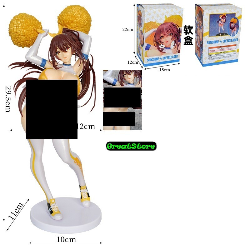 Mô hình Sunshine Cheerleader Anime Girl Figure Mataro Original Sexy Girl 1/6 scale 29.5 cm có hộp