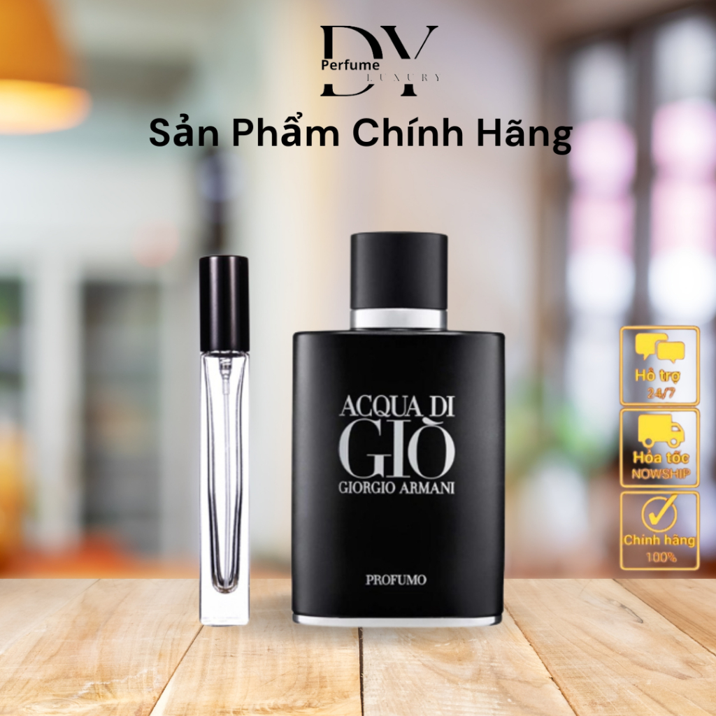 Nước Hoa Nam Acqua di Gio Profumo - Giò Đen - Chiết 10ml 20ml - Mẫu Thử HC.Perfume