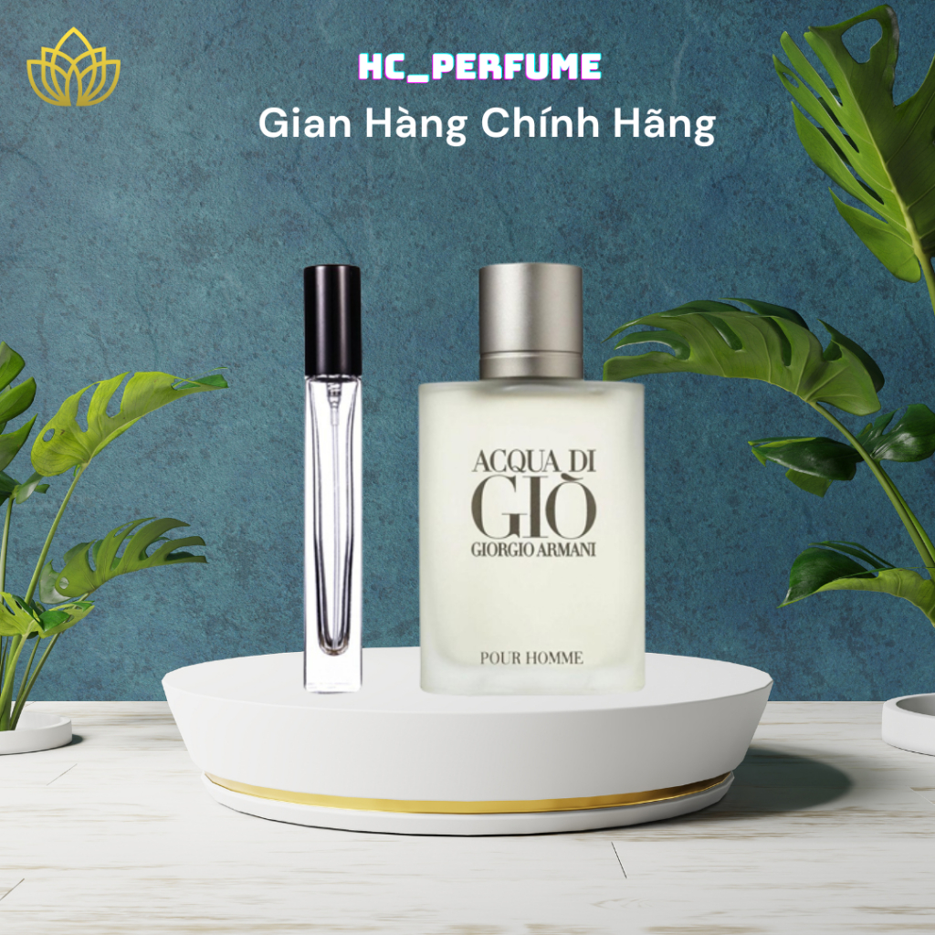 Nước hoa nam Giò Trắng |Chính Hãng| - Tươi mát, hiện đại đầy lôi cuốn chiết mẫu thử 10ml 20ml HC.Perfume
