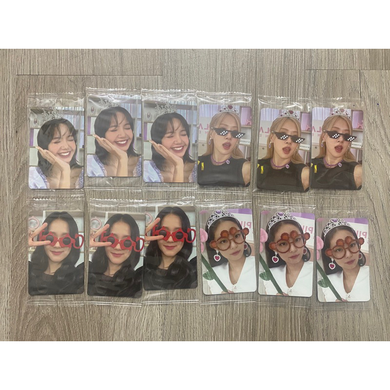 Bộ sưu tập thẻ hình BLACKPINK the game pob Ktown