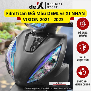 Miếng dán decal vision 2021- 2024 đổi màu demi và xi nhan chống trầy xước , đổi màu đèn cho xe vision