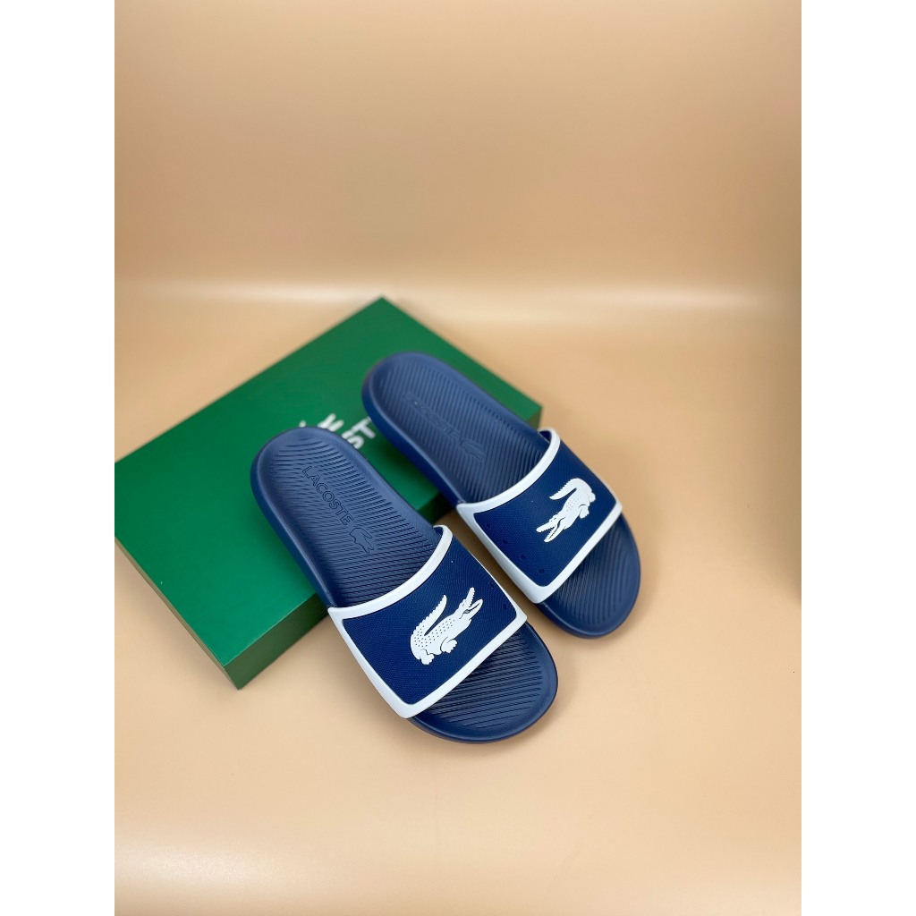 Dép Lacoste Cá Sấu, Dép Nam Quai Ngang Cá Sấu Mẫu Mới 2023 Siêu Hot