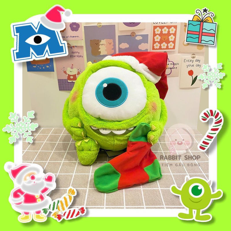 Thú bông Mike Wazowski trong phim “Monster Univercity” hàng chính hãng SEGA Japan
