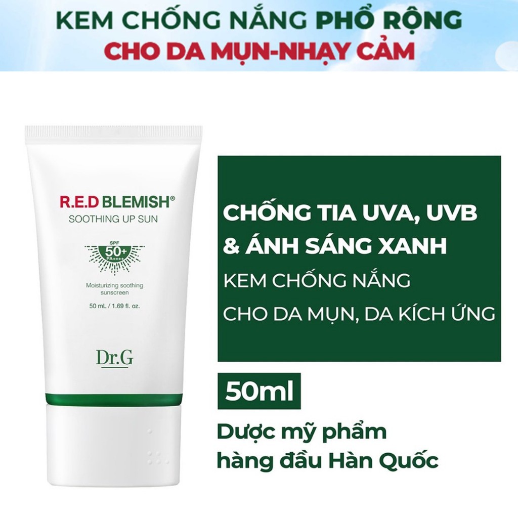 Kem Chống Nắng Dr.G SPF50+ PA+++ 50ml