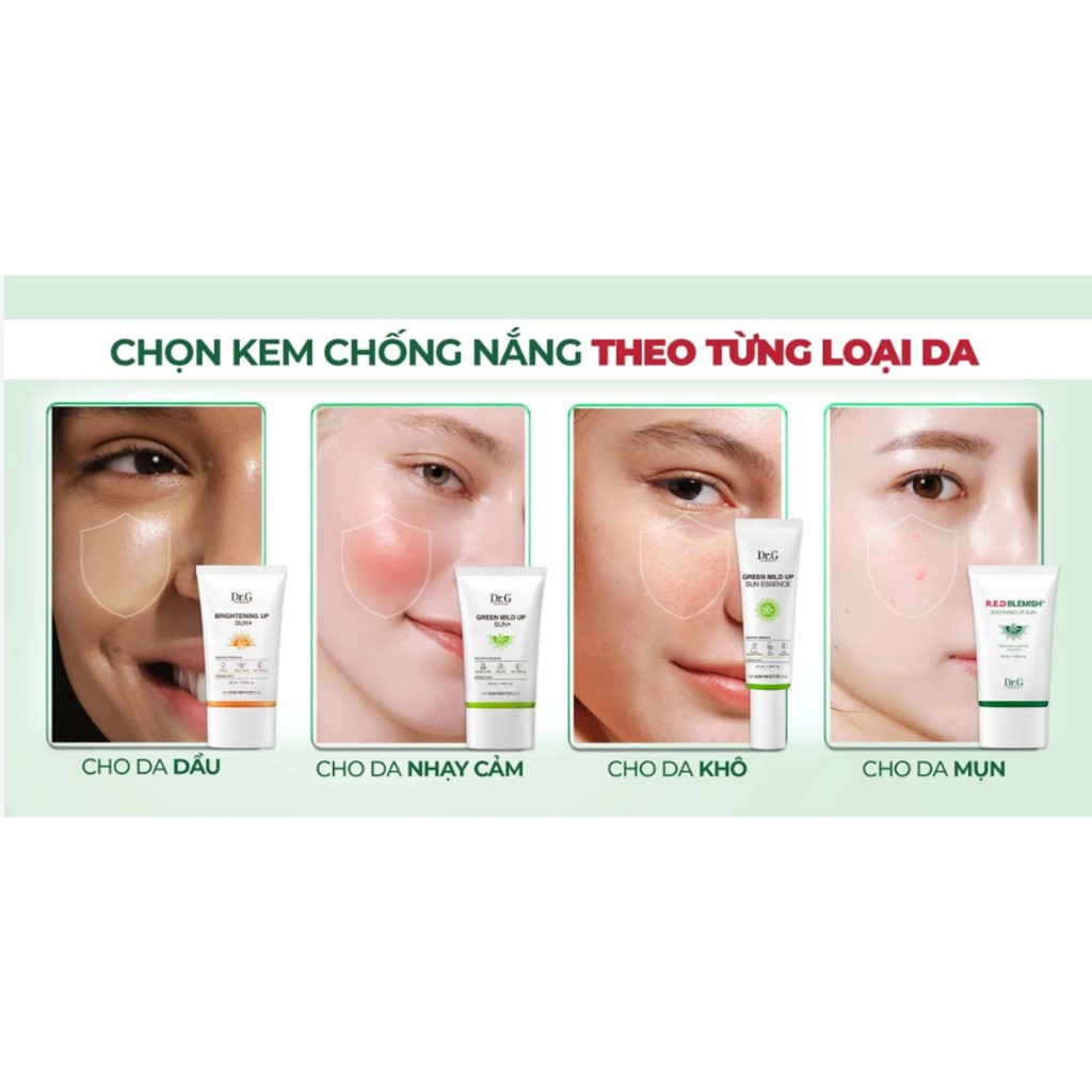 Kem Chống Nắng Dr.G SPF50+ PA+++ 50ml