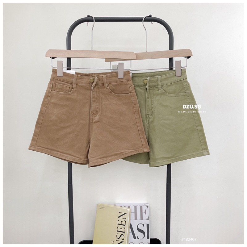 Short jean nữ co dãn basic 3 màu DZU.SG