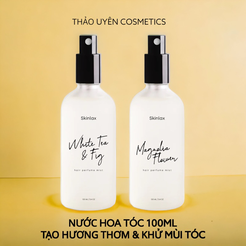 Nước Hoa Tóc Hương Hoa Skinlax 100ml Tạo Hương Thơm Và Khử Mùi Cho Tóc