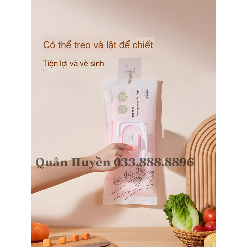 Set 4 đôi găng tay cao su ECOCO size S, M, L đa năng cao cấp siêu dai, an toàn sức khoẻ E2346