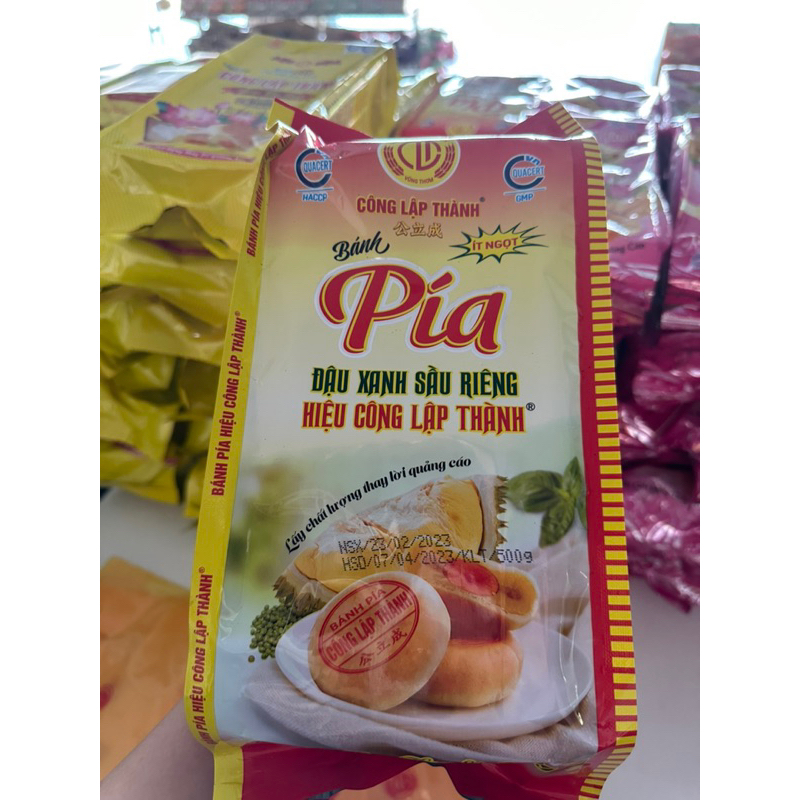 Bánh pía đậu sầu riêng ít đường