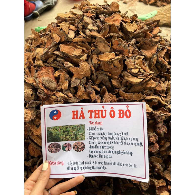 Hà thủ ô đỏ phơi khô 1kg
