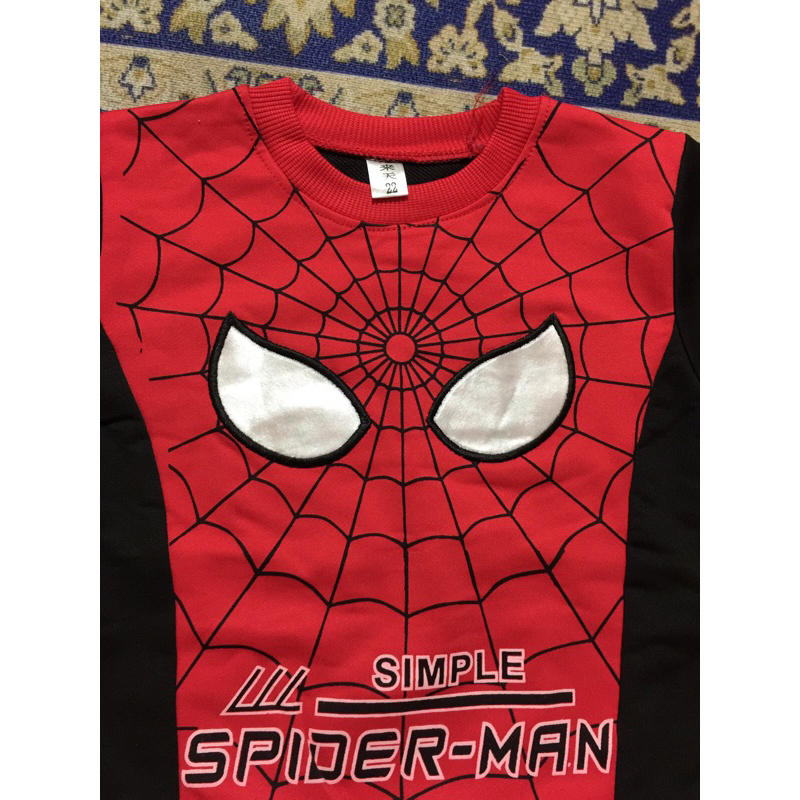 Bộ siêu nhân nhện bé trai size 10-15kg