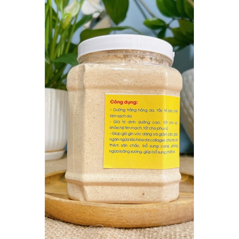1Kg = 2 Hộp Bột đậu nành rang Xay siêu mịn,thơm nức
