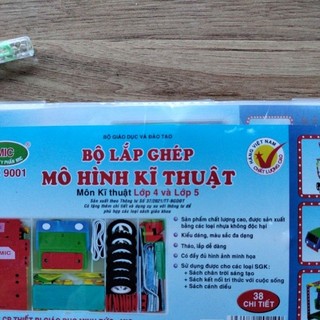 Bộ lắp ghép mô hình kĩ thuật lớp 4 và lớp 5 mới nhất