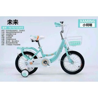 Xe đạp trẻ em Xaming baga liền- cho bé gái 2-9 tuổi, Xe rất đẹp và chất lượng
