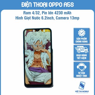 Điện thoại oppo a5s - điện thoại chính hãng việt thi mobile 6789 thiết kế hình giọt nước 6.2inch camera 13mp ram 4/32