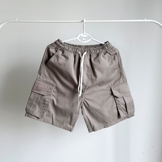 [ Xã Kho ] Quần short Cargo Khaki Beige