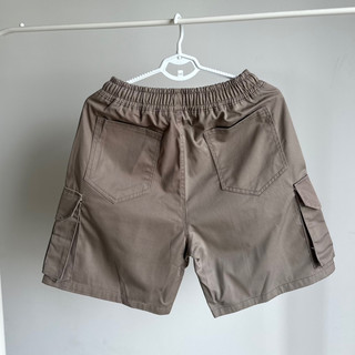 [ Xã Kho ] Quần short Cargo Khaki Beige