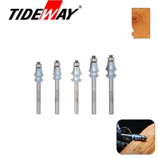 Mũi soi chỉ tơ tideway cốt 6.35mm - soi đồ gỗ, chi tiết gỗ