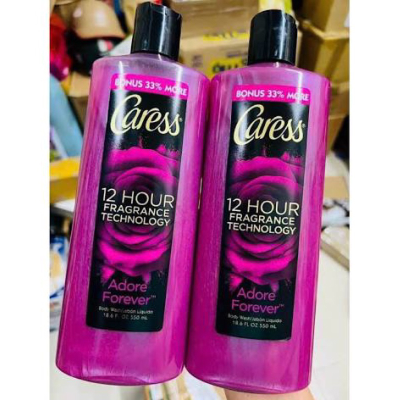 SỮA TẮM CARESS MỸ  CHỮ TRÊN VỎ HƠI BONG