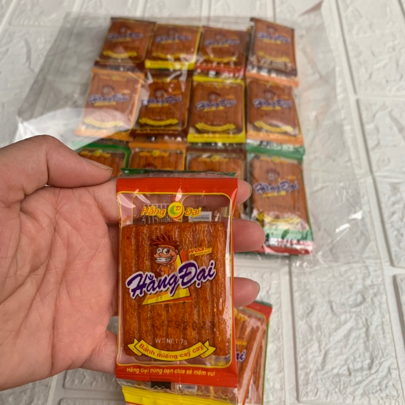 1 Sét 60 Gói Sườn Rê Nướng Siêu Phẩm Ăn Vặt Cổng trường