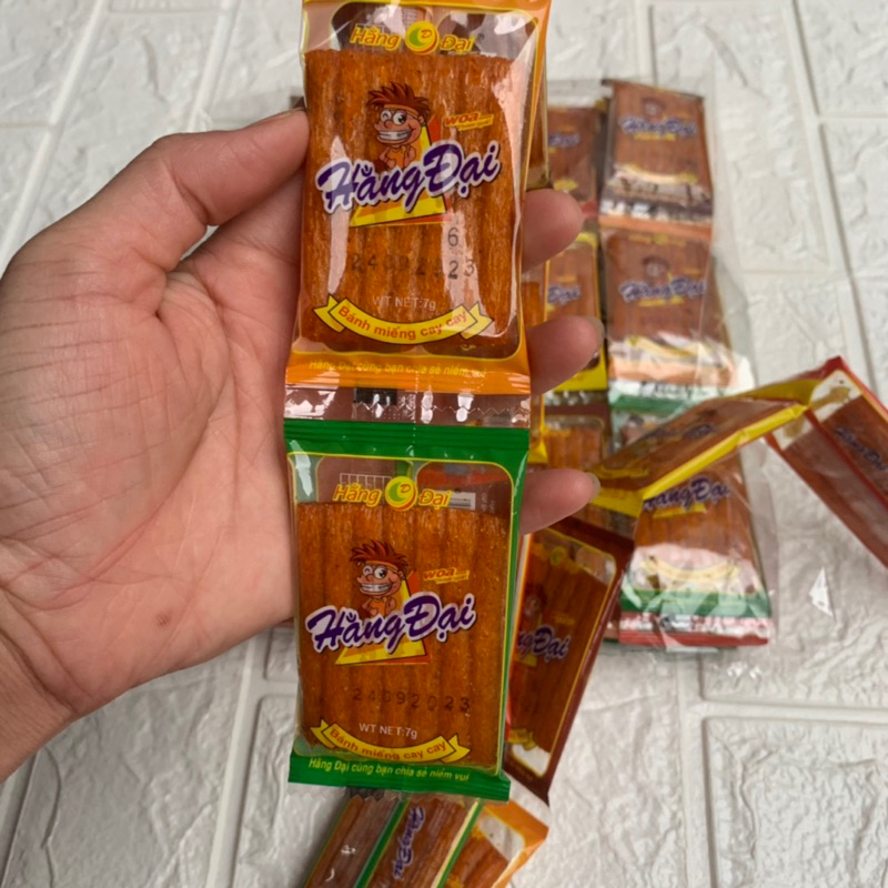 1 Sét 60 Gói Sườn Rê Nướng Siêu Phẩm Ăn Vặt Cổng trường