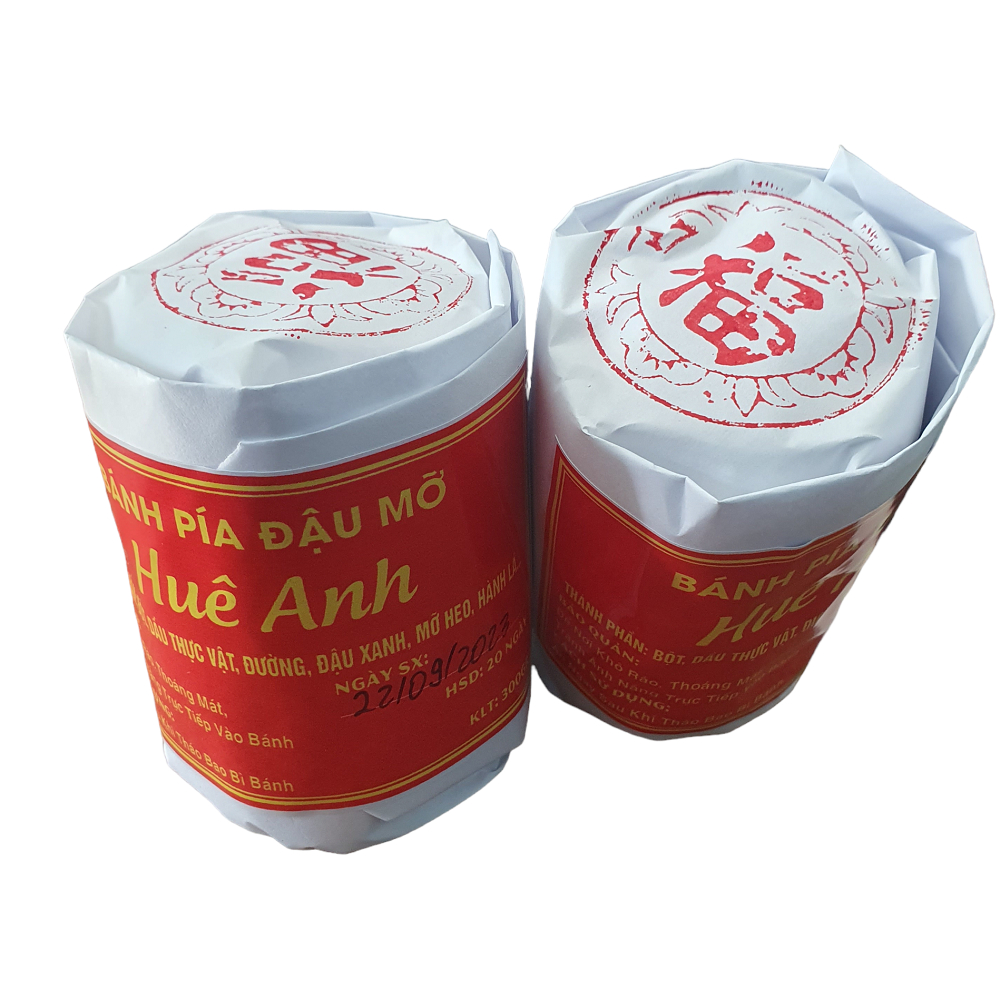 Bánh Pía Gói Giấy ĐẬU MỠ HÀNH Truyền Thống - Huê Anh