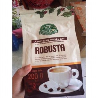<LUÔN CÓ SẴN HÀNG> Cà Phê Robusta Không Bơ 200GR - Phúc Long Coffee & Tea