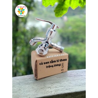 Củ sen lạnh Inox phi 21 - củ sen tắm cho nhà tắm