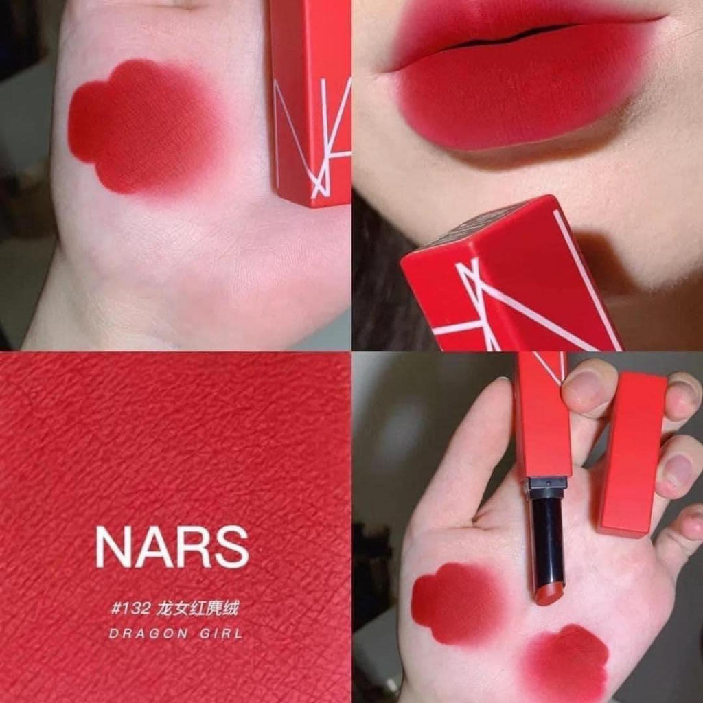 Bộ sưu tập son NARS powermatte Long Lasting