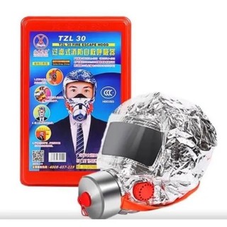 Mặt nạ phòng khói tzl30, mặt nạ chống ngạt, chống khói độc trong pccc