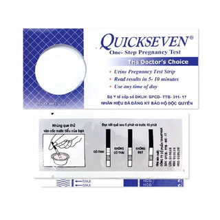 QUE THỬ THAI QUICKSEVEN LOẠI SỊN (hộp 24 que)