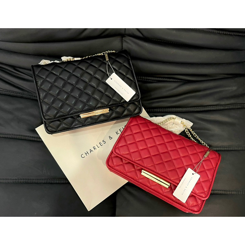 Túi CNK trám khoá chữ nhật sang chảnh