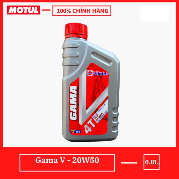Nhớt xe số Gama 4T 20W50 800ml