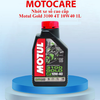 Dầu nhớt xe số MOTUL 3100 GOLD 4T 10W40 SM/SL MA2 1L