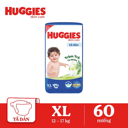 Tả Dán HUGGIES M76/L68/XL60/XXL54